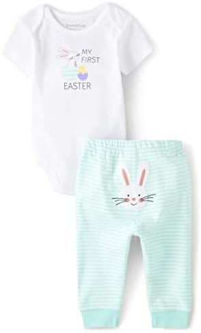 Dino-Themed 2-Piece Playwear Set for Babies - Soft and Cozy