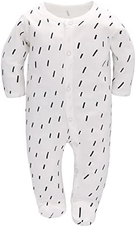 Infant Boys Girls Footie Onesies