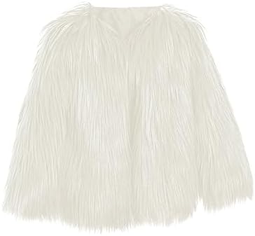 Warm Faux-Fur Jacket for Baby Girls
