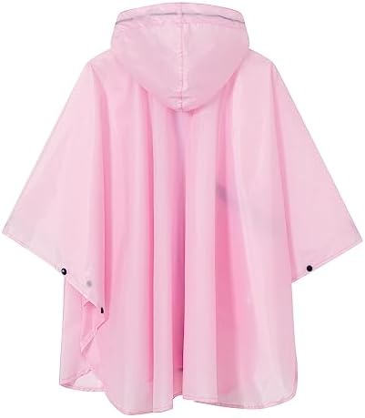SaphiRose Lightweight Kids Rain Poncho