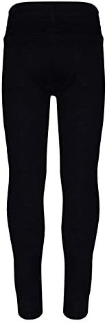 Cat Pants Zipper 3-14 Years Black