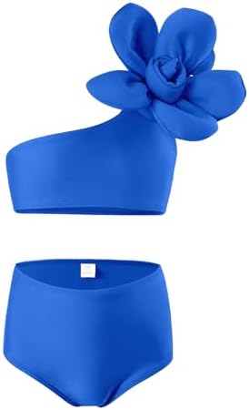 Ruffle One-Shoulder Toddler Swimsuit