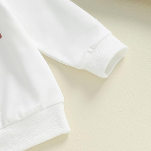 Pudcoco Toddler Boys 1st Birthday Set with Sweatshirt Joggers