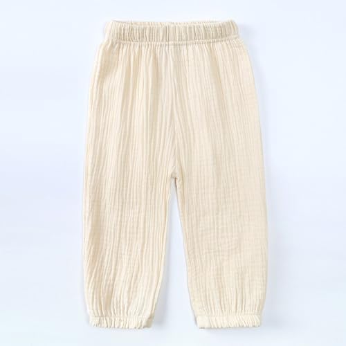Cotton Linen Toddler Girls Pants Borrowers