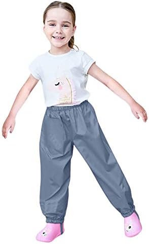 RNTOP Kids REVWXYZ Waterproof suspender Rain Jacket