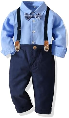 SALNIER Premium Style Toddler Boys Suit for Boys