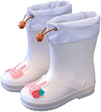 Rain Boots for Kids Waterproof Insulated Cute for Boys Girls