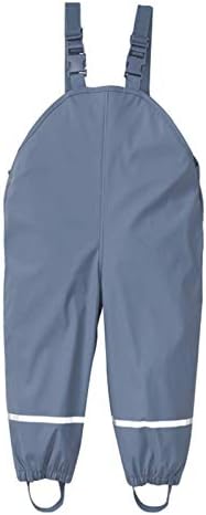 Rntop Kids Susender Rain Pants Toddler Unisex Lightweight Water-Proof