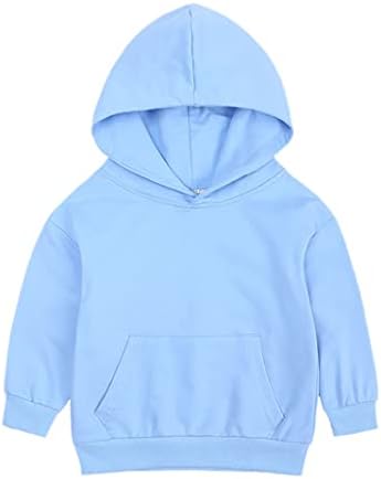 HDLEXD Toddler Boys Girls Cotton Long Sleeve Hoodie