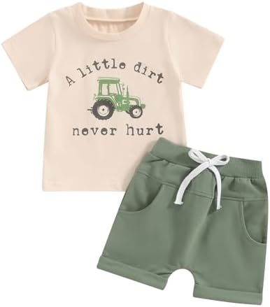 BemeyourBBs Toddler Boy Summer Set