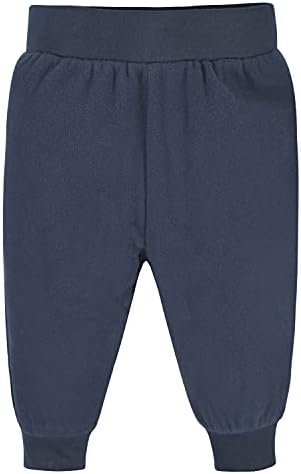 Gerber Baby Boys Microfleece Pants - Mix Match 4-Pack