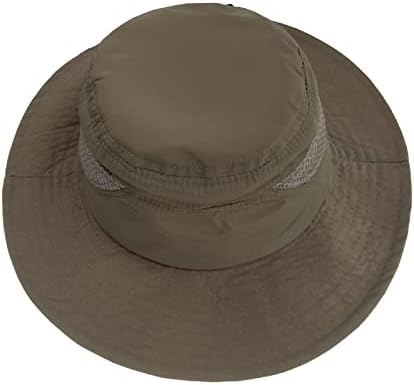 Adjustable wide-brim mesh sun hat UPF 50 for kids