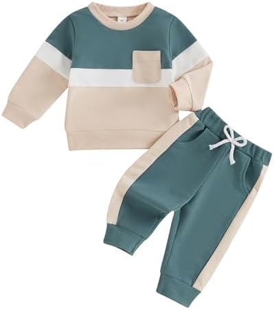 MoZiKQin Toddler Fall Winter 2Pcs Outfit Set