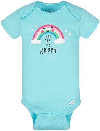 Gerber Baby Girls 8-Piece Onesies Bodysuits