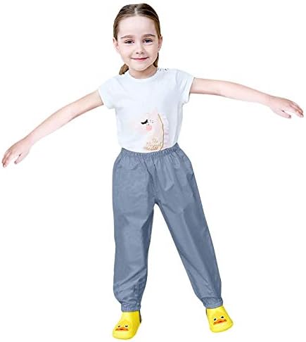 RNTOP Kids REVWXYZ Waterproof suspender Rain Jacket
