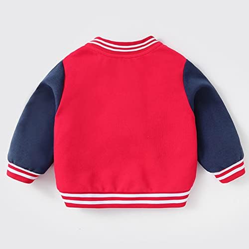 Dinosaur-Backed Baseball Jacket for Little Ones