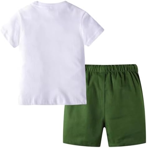 Cool Cotton Toddler Boys Sets 2-7 Dinosaur Shark Animal Pjs