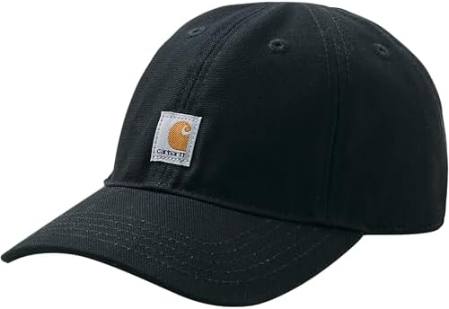 Carhartt Baby Girls Signature Canvas Baseball Cap Hat