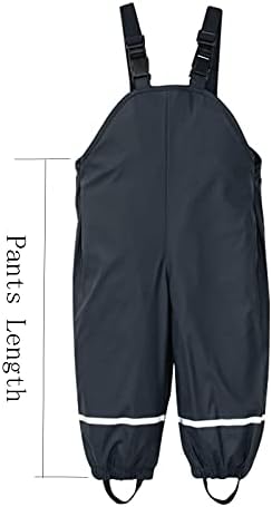 Safety-Enhanced Waterproof Rain Pants for Kids