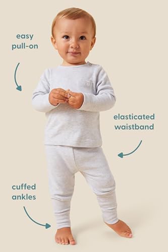 MORI Luxurious 0-3 Month Organic Leggings