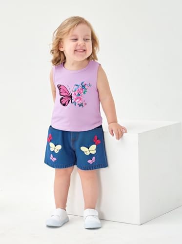 Mikrdoo Baby Girl Clothing Toddler Newborn toage summer outfits set