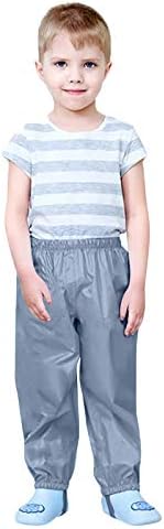 RNTOP Kids REVWXYZ Waterproof suspender Rain Jacket