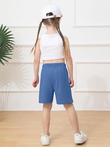Ruisita 3-Pack Unisex Baby Toddler Cotton Shorts with Drawstring