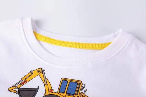 Cool Cotton Toddler Boys Sets 2-7 Dinosaur Shark Animal Pjs