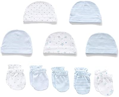 Mamimaka Baby Caps Mittens Thick Socks for Boys Girls