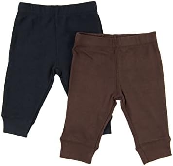 Leveret Solid Baby Crawling Pants Legging Set Soft Durable