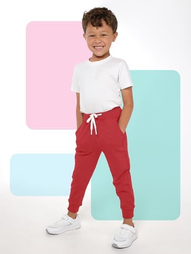 Resinta 3-Pack Toddler Boys Active Jogger Pants
