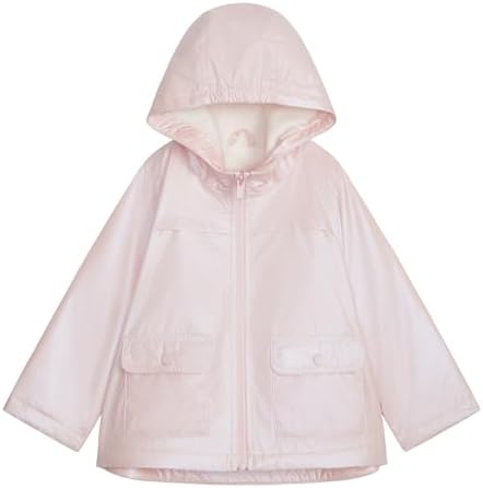 Carters Baby Girls Lightweight Fleece Lined Rain Jacket