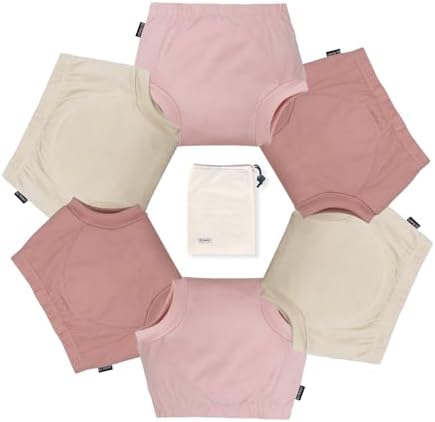EZ Moms 6-Pack Toddler Potty Training Underwear