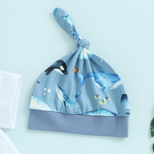 Kayotuas Newborn Baby Boy Girl Romper-Pants Set with Hat