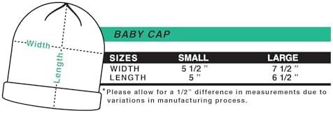 Cute Baby Beanie with Bagel Design
