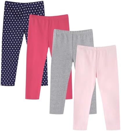 Bright Color Cotton Leggings for Kids