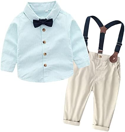 IBOBOOM - Infant Boys Suits Formal Stylish Black Set
