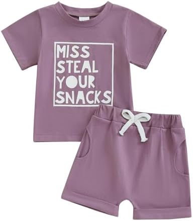 Cute Toddler Girl Summer Set