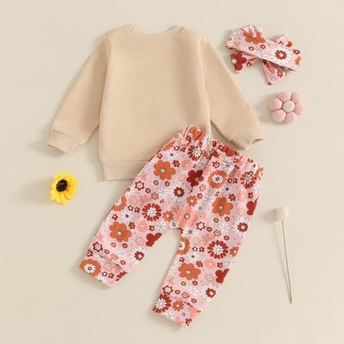 Aunties Bestie Baby Clothes 3Pcs Survivor Set for Baby Girl
