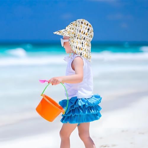 Perfect Sun Protection KLL Adjustable Baby Toddler Beach Hat UV Protection