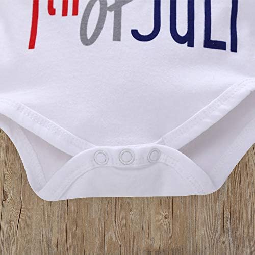 XFGLCK 4th of July Newborn Shorts Set