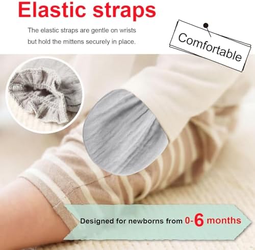 Newborn No-Skid Mittens