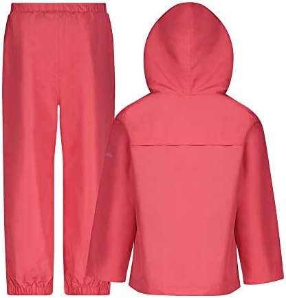 LONDON FOG Girls Waterproof Rain Suit Splash Pants Set