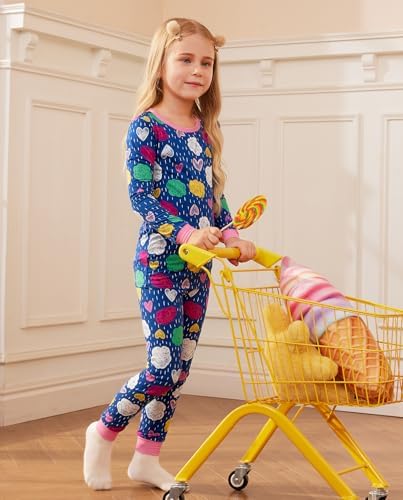 Lightweight bamboo viscose pajama set for toddlers
