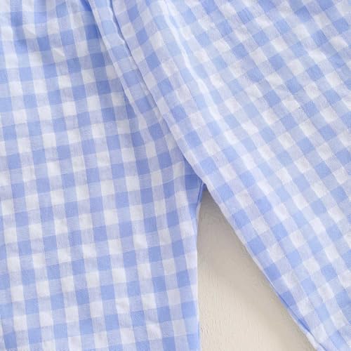 Cute Checked Pants for Kids