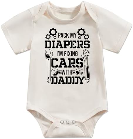 Newborn Funny Letters Bodysuit Romper