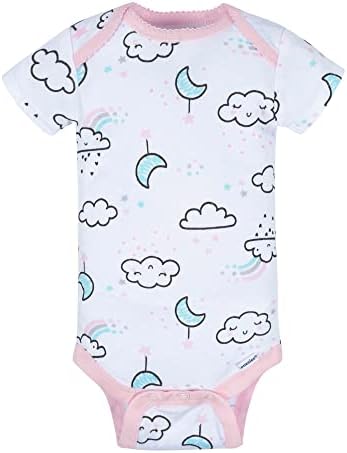 Gerber Baby Girls 8-Piece Onesies Bodysuits