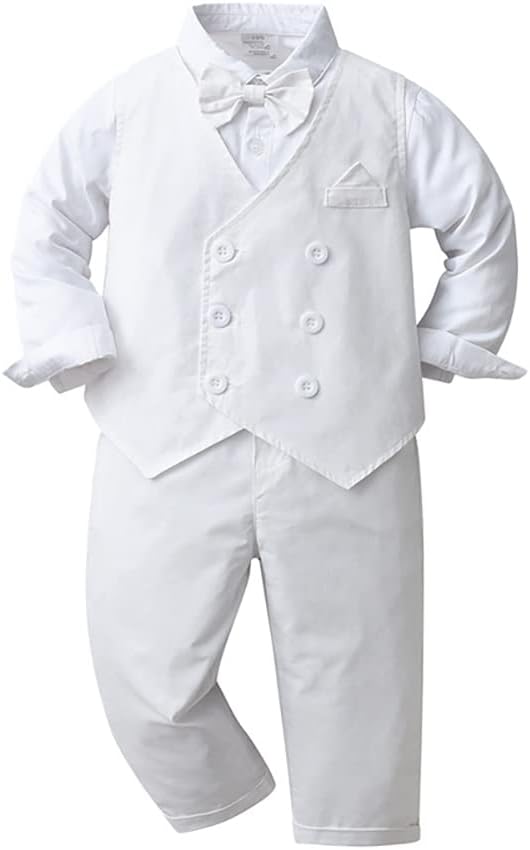 Perfect Christmas Suit - Boys Toddlers Formal Retro Look