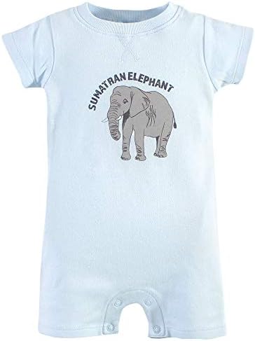 Touched by Nature Organic Cotton Rompers for Baby-Boys