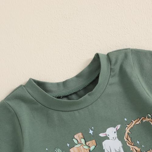 My First Easter Outfit Toddler Boy T-Shirt Pants Set